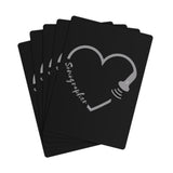 Sonographer Heart Probe Poker Cards