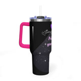 Personalized Sonographer Sparkle Vacuum Thermal Tumbler, 40oz