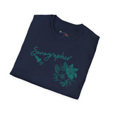 Sonographer Flowers Unisex Softstyle T-Shirt