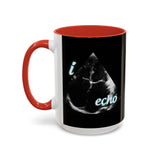 iHeartEcho™ Echo Image Accent Mug (15oz)