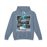 256 Shades of Gray Artistic Graphic Hoodie
