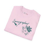 Sonographer Flowers Unisex Softstyle T-Shirt