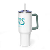 RDMS Floral Vacuum Thermal Tumbler, 40oz