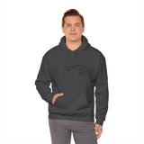 Sonographer Square Unisex Heavy Blend™ Hooded Sweatshirt
