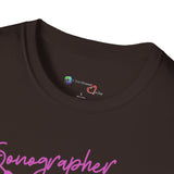 Sonographer Flowers Unisex Softstyle T-Shirt