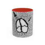 Chill It's Just Bubbles Accent Coffee Mug (11, 15oz)