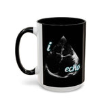 iHeartEcho™ Echo Image Accent Mug (15oz)