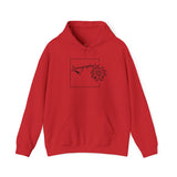 Sonographer Square Unisex Heavy Blend™ Hooded Sweatshirt