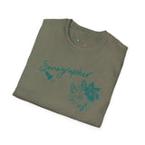 Sonographer Flowers Unisex Softstyle T-Shirt