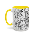 Heart Scan Accent Coffee Mug (15oz)