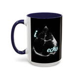 iHeartEcho™ Echo Image Accent Mug (15oz)