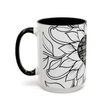 Sonographer Heart Accent Coffee Mug (11, 15oz)