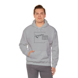 Sonographer Square Unisex Heavy Blend™ Hooded Sweatshirt