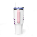 Sonographer Floral Vacuum Thermal Tumbler, 40oz