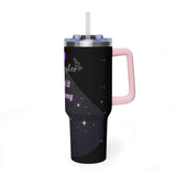 Personalized Sonographer Sparkle Vacuum Thermal Tumbler, 40oz