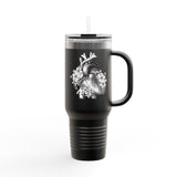 Anatomical Heart Insulated Travel Mug, 40oz