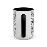 Heart Scan Accent Coffee Mug (15oz)