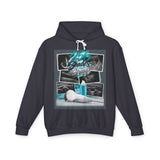 256 Shades of Gray Artistic Graphic Hoodie