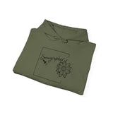 Sonographer Square Unisex Heavy Blend™ Hooded Sweatshirt