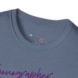 Sonographer Flowers Unisex Softstyle T-Shirt
