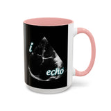 iHeartEcho™ Echo Image Accent Mug (15oz)