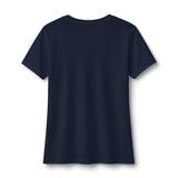 RDCS Floral Script Women's V-Neck Tee