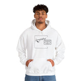 Sonographer Square Unisex Heavy Blend™ Hooded Sweatshirt