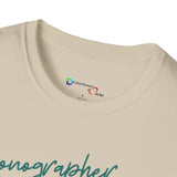Sonographer Flowers Unisex Softstyle T-Shirt