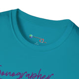 Sonographer Flowers Unisex Softstyle T-Shirt