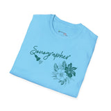 Sonographer Flowers Unisex Softstyle T-Shirt