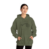 Sonographer Square Unisex Heavy Blend™ Hooded Sweatshirt