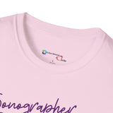 Sonographer Flowers Unisex Softstyle T-Shirt