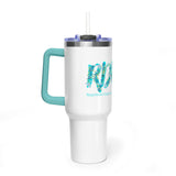 RDMS Floral Vacuum Thermal Tumbler, 40oz