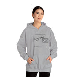 Sonographer Square Unisex Heavy Blend™ Hooded Sweatshirt