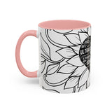 Sonographer Heart Accent Coffee Mug (11, 15oz)