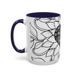 Sonographer Heart Accent Coffee Mug (11, 15oz)