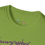 Sonographer Flowers Unisex Softstyle T-Shirt
