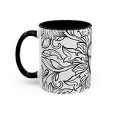 Heart Scan Accent Coffee Mug (15oz)