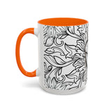 Heart Scan Accent Coffee Mug (15oz)