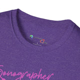 Sonographer Flowers Unisex Softstyle T-Shirt