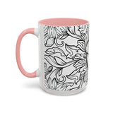 Heart Scan Accent Coffee Mug (15oz)