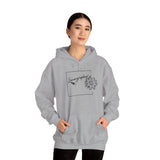 Sonographer Square Unisex Heavy Blend™ Hooded Sweatshirt