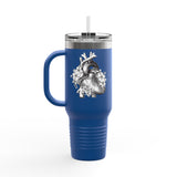 Anatomical Heart Insulated Travel Mug, 40oz