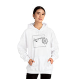 Sonographer Square Unisex Heavy Blend™ Hooded Sweatshirt
