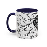 Sonographer Heart Accent Coffee Mug (11, 15oz)