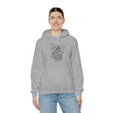 Anatomical Heart Chambers Unisex Heavy Blend™ Hooded Sweatshirt
