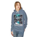 256 Shades of Gray Artistic Graphic Hoodie