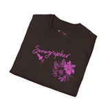 Sonographer Flowers Unisex Softstyle T-Shirt