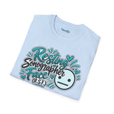 Resting Sonographer Face Unisex Softstyle T-Shirt