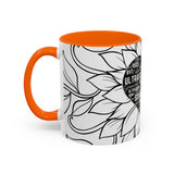 Sonographer Heart Accent Coffee Mug (11, 15oz)